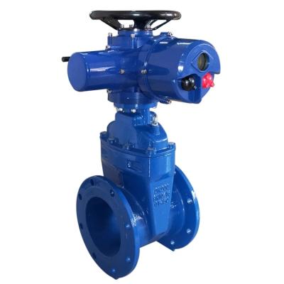 China Latest New Arrival Electric Actuated Soft Seal Gate Valve General Design for sale