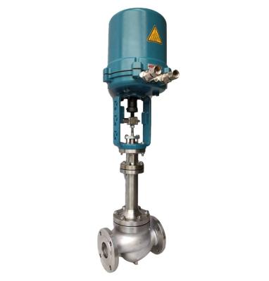 China General High Quality Durable Using Various Single Seat Electric Stainless Steel Bellows Control Valve for sale