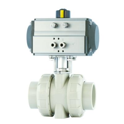 China General Suitable Good Quality PVC Double Cpvc Union Price Plastic Ball Valves for sale