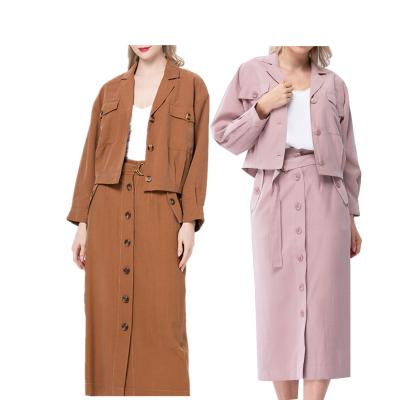 China Fashion Casual Stylish Anti-wrinkle Button Down Single Breasted Ladies Tops Women Blazer Suits for sale