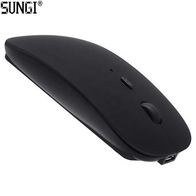 중국 mute& Amazon Hot Selling Big Quality Silent BT Radio Silent Rechargeable Mouse Blue Tooth Mouse 4.0 For iPad iPhone 판매용