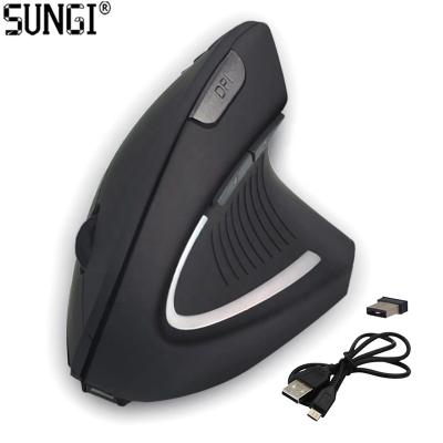 中国 6D SUNGI USB Rechargeable Wireless Mouse 2.4GHz Ergonomic Vertical Wireless Mouse Anti-Skid Optical Mice 販売のため