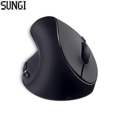 China SUNGI S8LD Ergonomic Mouse Left Hand Use 3 DPI Mause Ergonomic Computer Optical Mouse Adjustable Vertical with Rechargeable Lithium Battery for sale