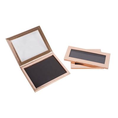 China Newest Design Eyeshadow Palette Book Magnetic Eyeshadow Palette Waterproof Wholesale Private Label Empty Palette for sale