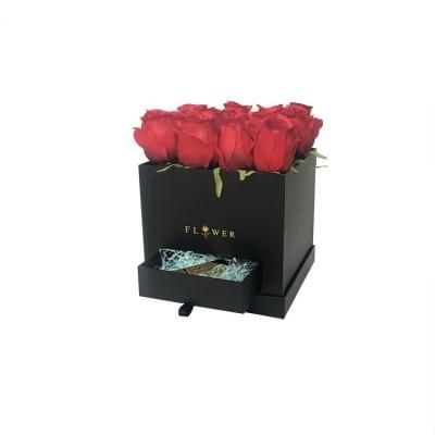 China Handmade Cardboard Rose Boxes Rose Boxes Wholesale Rose Boxes New Product Packaging for sale