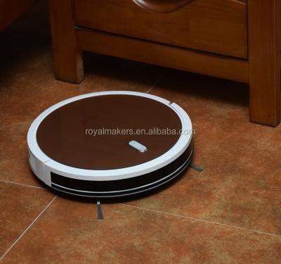 China Hotel robot vacuum cleaner with water tank for wet and dry cleaning for sale