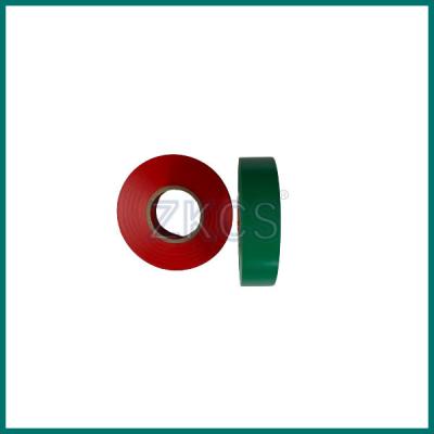 China Geel/rood/groen PVC-elektrisch isolatieband voor kleurcodering,brandvertrager van draadisolatie Te koop