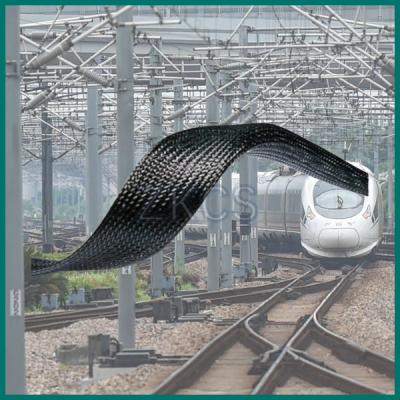 China High performance PET sleeve elastic braided cable sleeve for railway for sale