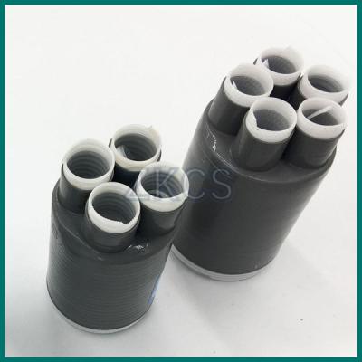 China 35KV Silicone rubber Five Finger cable breakout grey For Cable Insulation Power Industry for sale