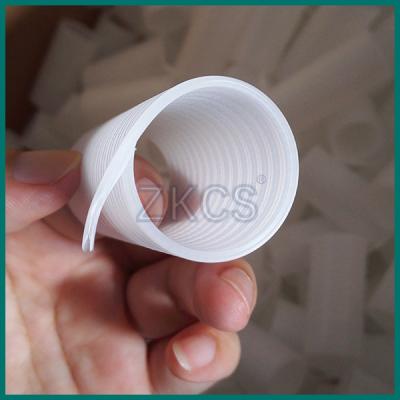 China Telecom Industry Ribbed Plastic Spiral Tube Removable 70mm Length for sale