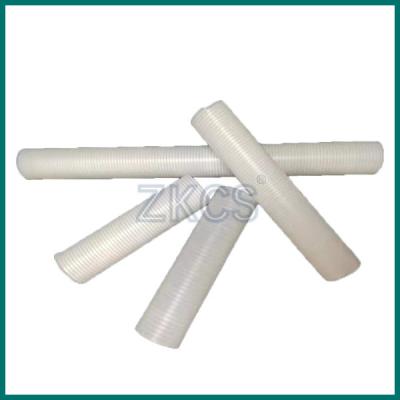 China 80mm Length Auto Buckled Plastic Spiral Tube Pipe For Tubes Expanding for sale