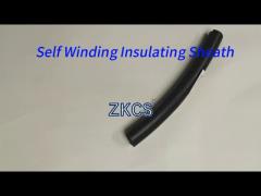 self-winding insulating sheath