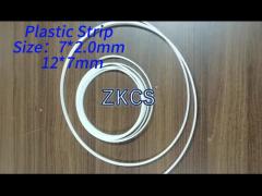 Plastic strip for cold shrink tube