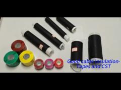 Grey/green/red arc resistance Silicone Self-Fusing Tape for power cable insulation wrapping