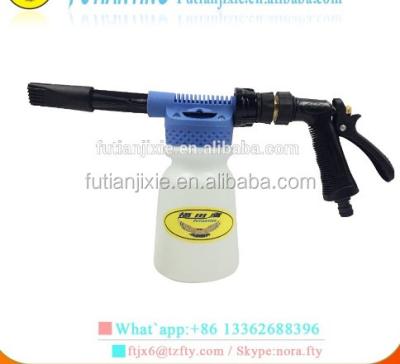 China pp & Detergents Maker Garden Hose Foam Sprayer Copper Easy Foaming Spray Gun for sale