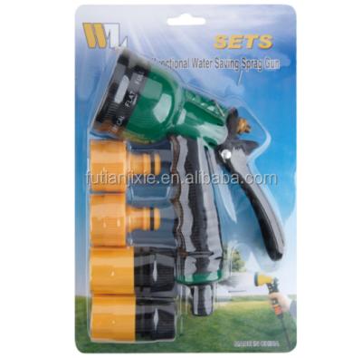 China Soft Handle Garden Tool Kit Plastic Water Gun Washing Gun Cleaning Gun for Agriculture for sale