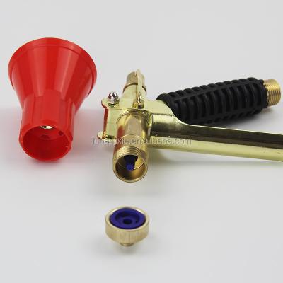 China pp and copper high quality brass agricultural spray gun for sale