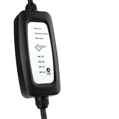 China Wholesale Fast Charging Level 2 SAE J1772 Level 2 Electric Car Charger Mode 2 Ev Single Phase 16A Portable Fast Charger for sale