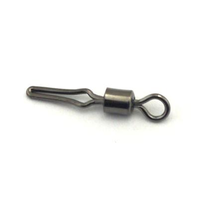 China Stainless Steel Fishing Swivels With Side Line Clip Fishing Drop Shooting Swivel Handle Fishing Accessories for sale