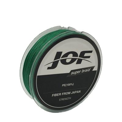 China PE Braided Fishing Line Super Strong 100M Strands PE Braided Fishing Line 4 Strands Japan Multfilament Fishing Line for sale