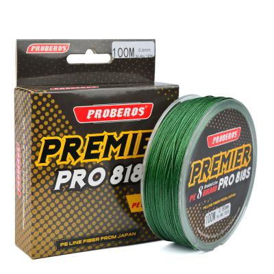 China 100M Braided Fishing Line 8 Strands Braided Fishing Line PE Multifilament Fishing Line 15LB-120LB for sale