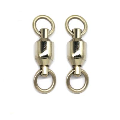 China Heavy Duty Stainless Steel Ball Bearing Swivel Fishing Swivels Accessories Fishing Swivels Bearing Connector for sale