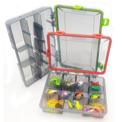 China PP Plastic Waterproof Fishing Tackle Box Fishing Case Hook Lure Accessory Box for sale