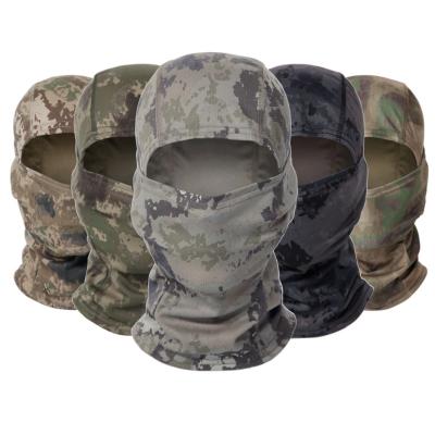 China Camouflage Balaclava Full Face Scarf Quick Dry Mask Increasing Recycling Hunting Main Cover Tactical Mask for sale