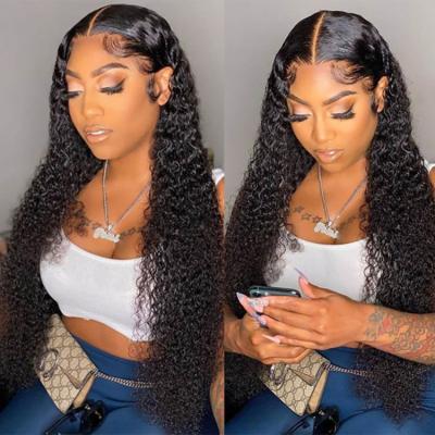 China Body Wave Glueless Lace Frontal Pixie Closure Wigs Wear and Go New Full 100 Raw Brazilian Virgin Women Hair Wigs With Baby Hair for sale