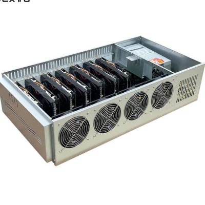 China 4 Fans GPU Mining Rig B85 BTC Mining Machine 410x315x180mm for sale