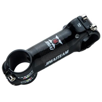 China Hot Sale JIMAITEAM 6Degrees 60/70/80/90/100/110/120mm125g 3K Carbon Mountain Bike Lightweight Bicycle Stem for sale