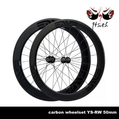 China Toray T700 Full Carbon Fiber 700C U Shape 50mm 25mm Tubeless Design Carbon Air Anvil Rim, Road Bike Carbon Anvil Rim Disc Brake for sale