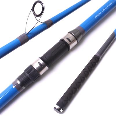 China SFR010 Carbon Short Handle Rod Beach Surf Casting Carbon 420 Surfcasting Rod 3 Sections for sale