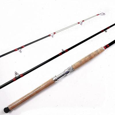 China CFR002 Glass Fiberglass CFR002 Glass Fiber Catfish Rod Epoxy Empty Spiral Line for sale