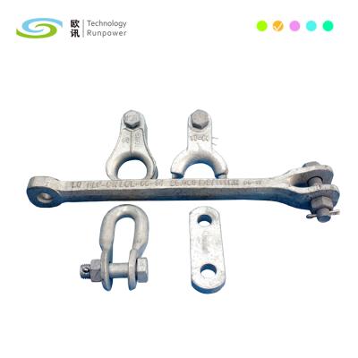 China Aluminum Preformed ADSS Cable Dead End Clamp For Large Span Less Than 800m for sale