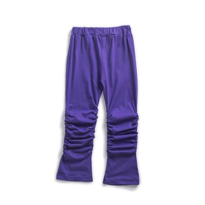 China Pants denim fashion girls girl pants spring summer candy color girls skinny leggings pants kids kids leggings solid color elastic cropped pants for sale