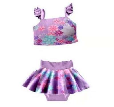 China Polyester/Cotton Encanto Mirabel Princess Summer Swimsuit For Girls,Birthday Gift,Party Equipment Princss Swimwear Pricess Cosplay Party for sale