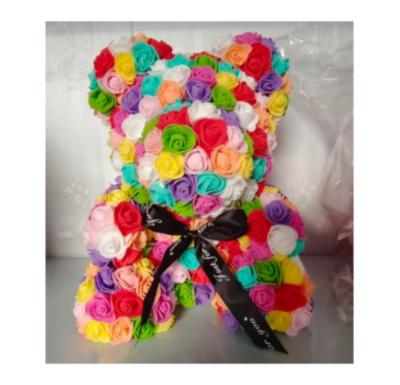 China Hot Selling PE Pink Bear Making Valentine's Day Gift Teddy Bear High Quality PE Foam for sale