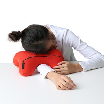 China Anti-Apnea Support Nap Pillow Office Armrest Support Pillow For Midday Break for sale