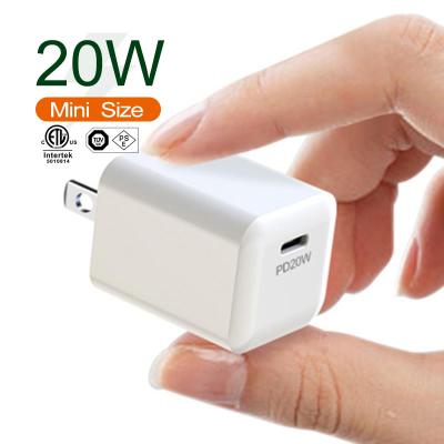 China UniversalÂ   ETL Amazon Hot Sales 20W Tip Mag Safe Charger 20W Usb C PD Charger For Macbook Pro Air for sale