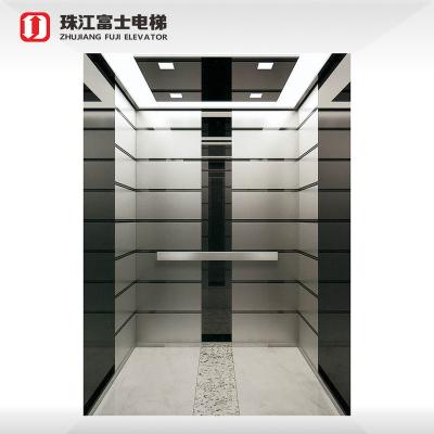 China Fuji brand modern best selling price of new style square home elevator cabin residential construction passenger elevator Home-use for sale