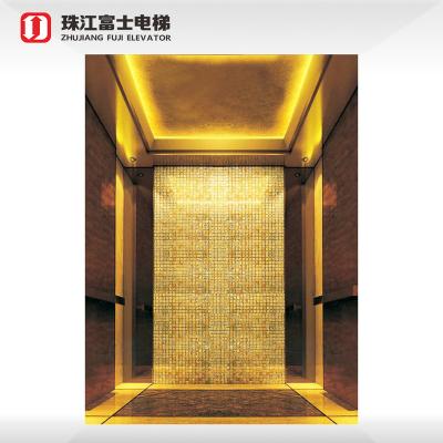 China ZhuJiangFuji Contemporary Energy Saving Home Residential House Elevator Luxury Villa Elevator for sale