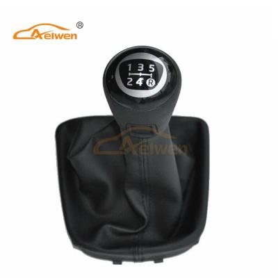 China Aelwen New Design Black Car Gear Shift Knob With Black Cover Fit For GOLF IV 1J0711113B* AEL-30972 for sale