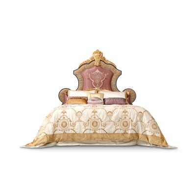 China Adjustable High End Luxury Furniture Queen (Other) Bedding Sets Classic Design Wooden Beds for sale