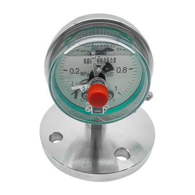 China Customized Shockproof Pressure Test Gauge Stainless Steel Pressure Gauge Liquid Filled Magnetic Electric Pressure Gauge 10 Models for sale