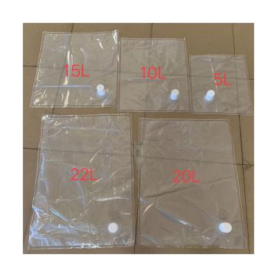 China Moisture-proof bag in box 10 L 15 l 20 L large suction water spout bag liquid soap bag material hardness good pressure resistance for sale