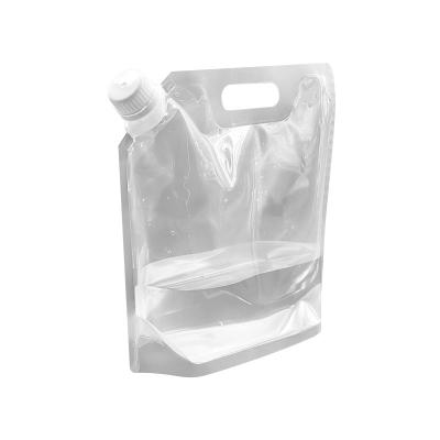 China Outdoor Camping Folding Water Bag Packing Beer Moisture Proof Transparent Bag Storage Bag for sale