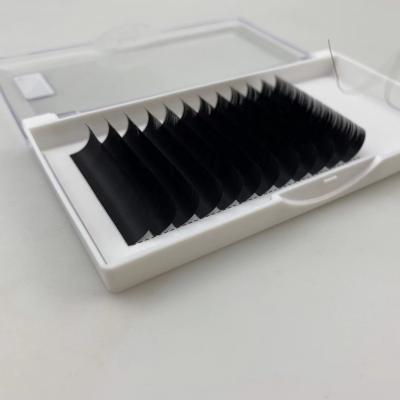 China Natural Soft Eyelash Extension Bundle Mink Whips Round Eyelash Packaging Custom Book Lash Extension Bundle for sale