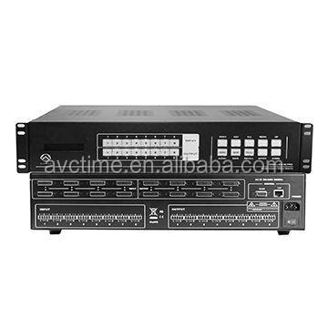 China IR, RS232, TCP/IP Control Supported 8 Channels Video AV DVI Seamless Matrix Switcher DVI-88 for sale