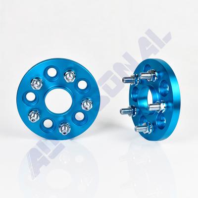 China 6061 Aluminum Alloy 6061 Hub T6 Center Billet Wheel Adapter 5X100 15MM CB54.1 4WD Aluminum Wheel Spacer for sale